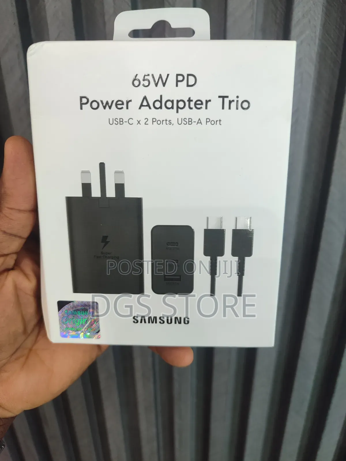 Samsung 65w PD Power Adapter Trio Charger
