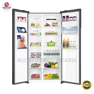 Haier Thermocool 540l Side By Side Refridgerator Hrf-540wbs