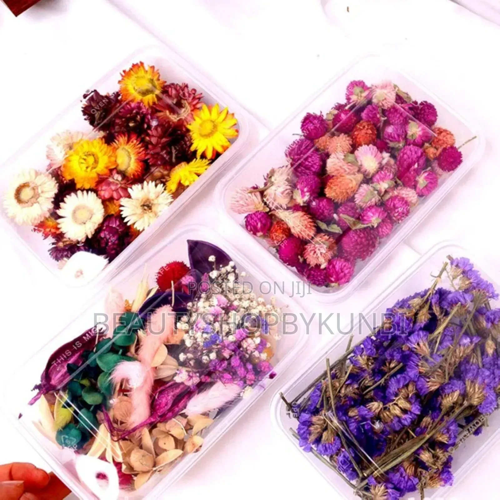 Dried Flower Box for Resin Crafts