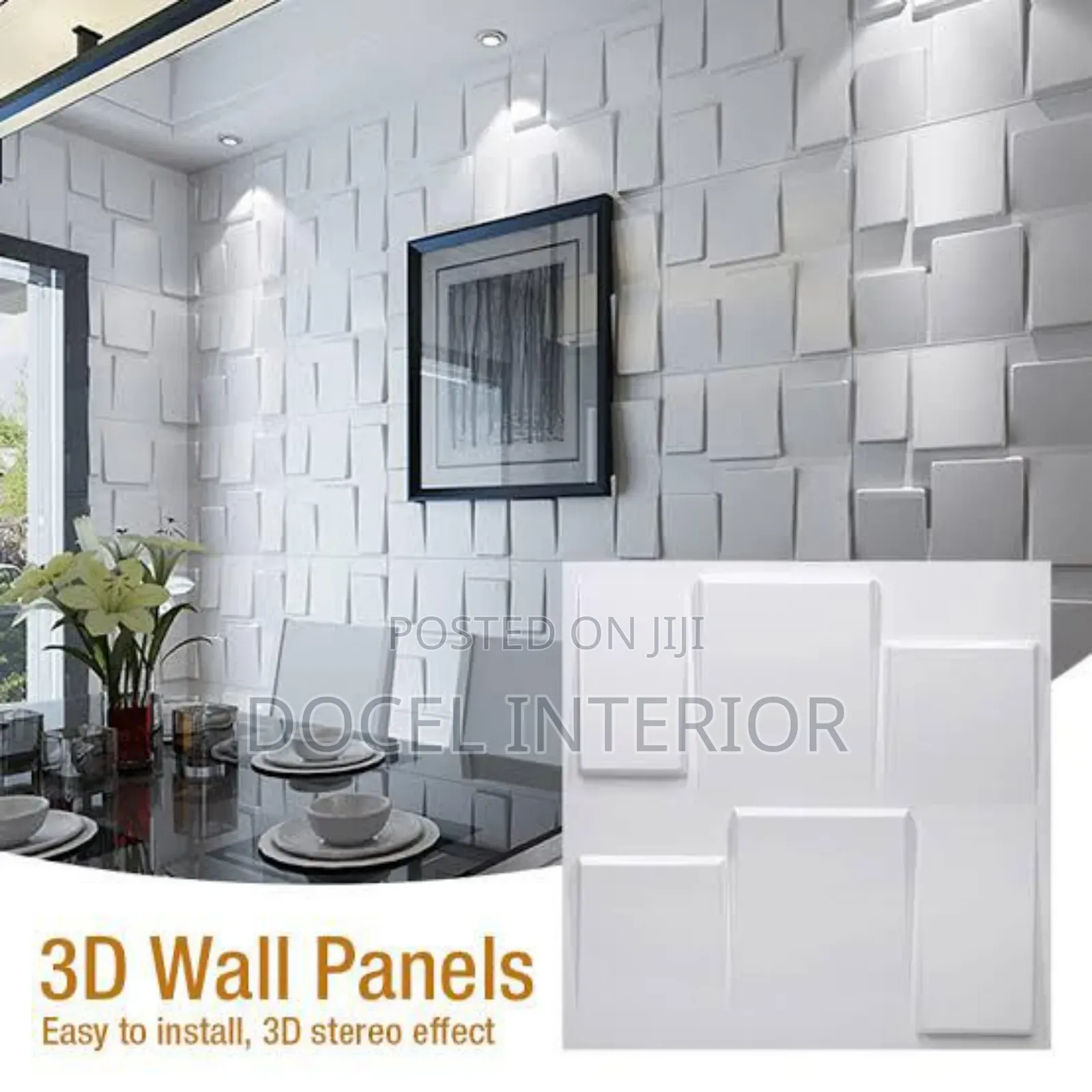 3d Wallpanels White