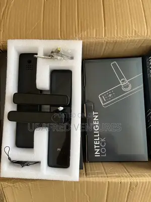 Smart Door Lock Aluminum Fingerprint Password Card Key Unloc