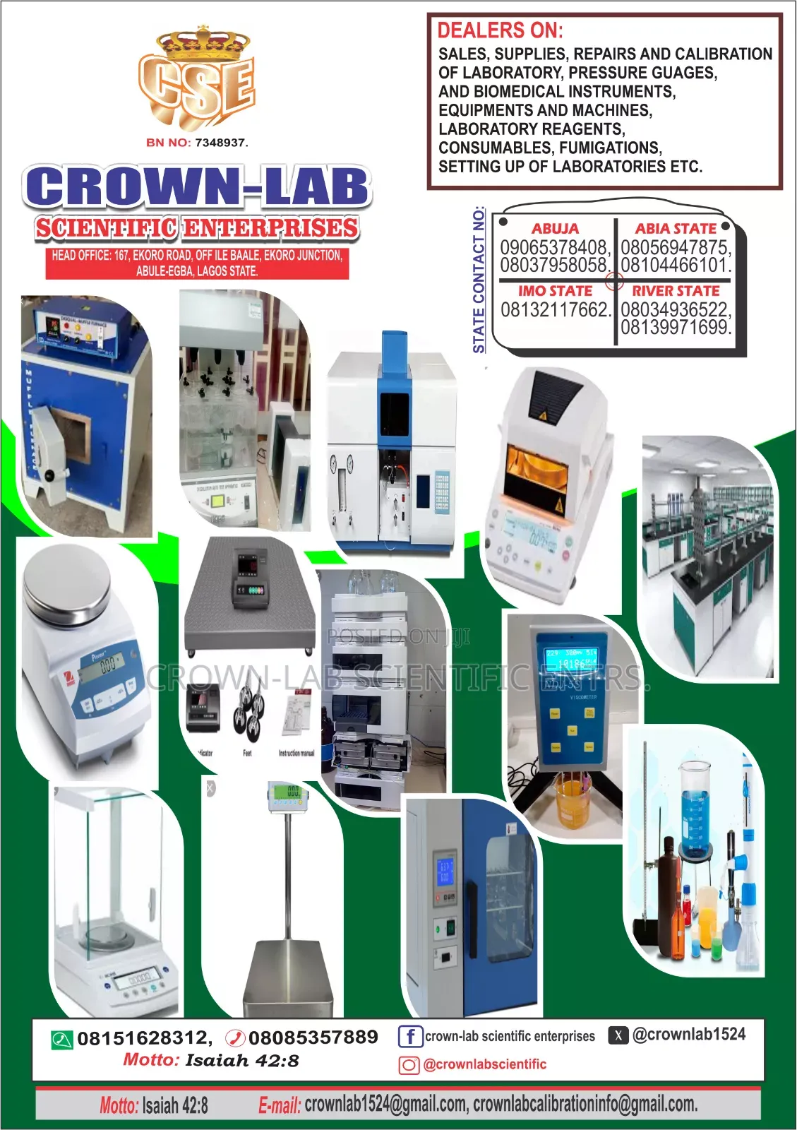 Calibration of Laboratory EQUIPMENTS