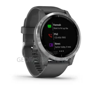 Garmin Vivoactive 4 Shadow Grey With Silver Hardware