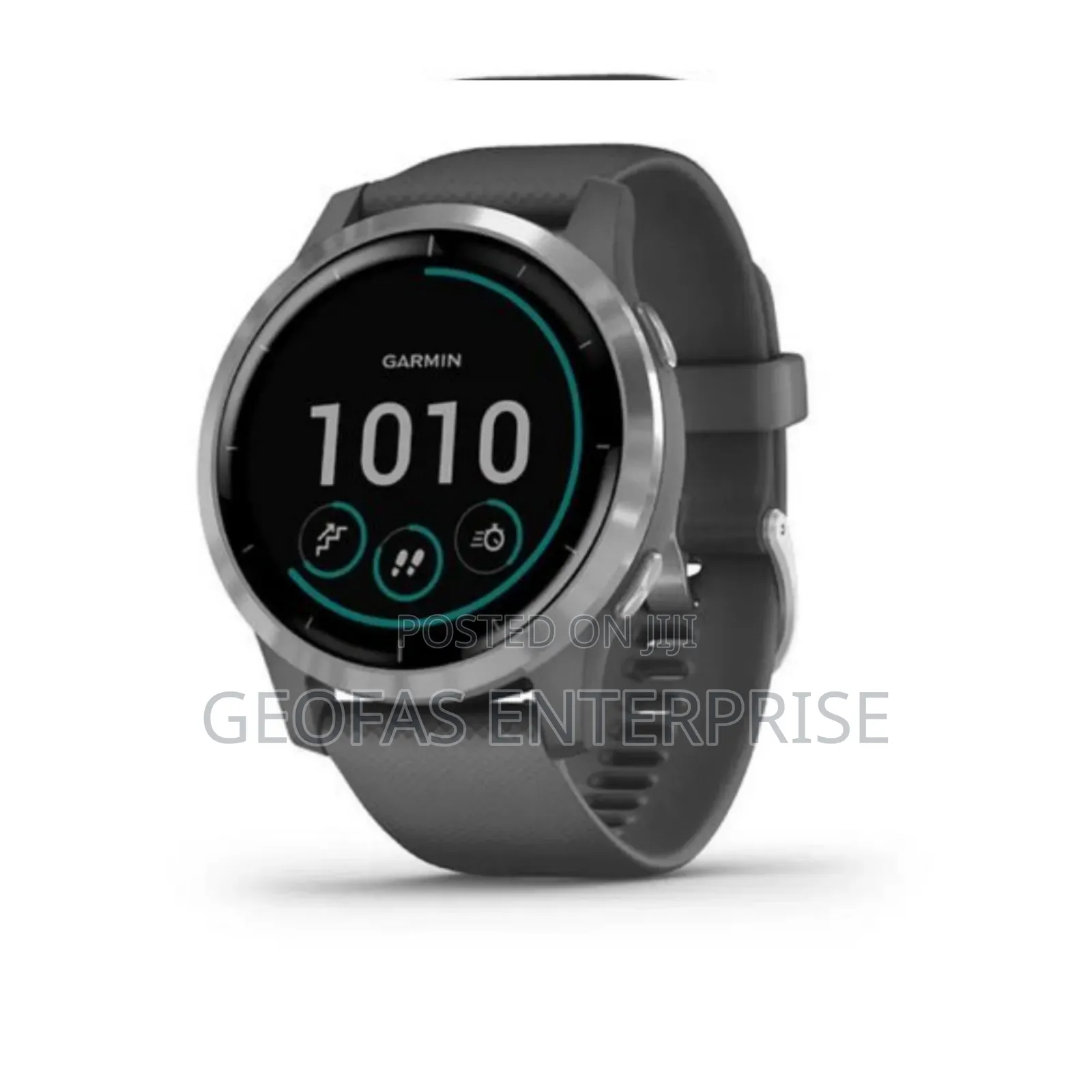 Garmin Vivoactive 4 Shadow Grey With Silver Hardware