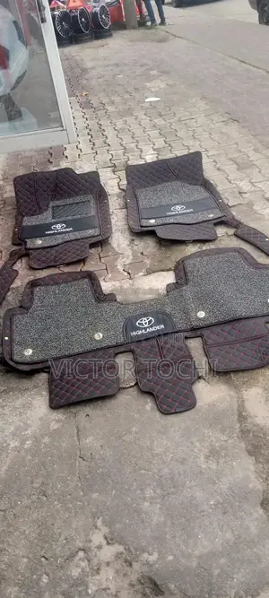 Quality Detachable Footmat for Toyota Highlander 2008 - 2012