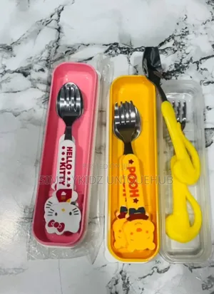 2 in 1 Cutlery Set With Storage
