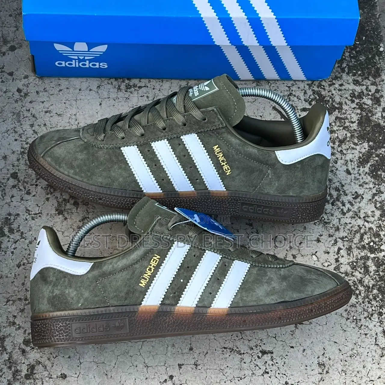 Adidas Munchen Olive Green