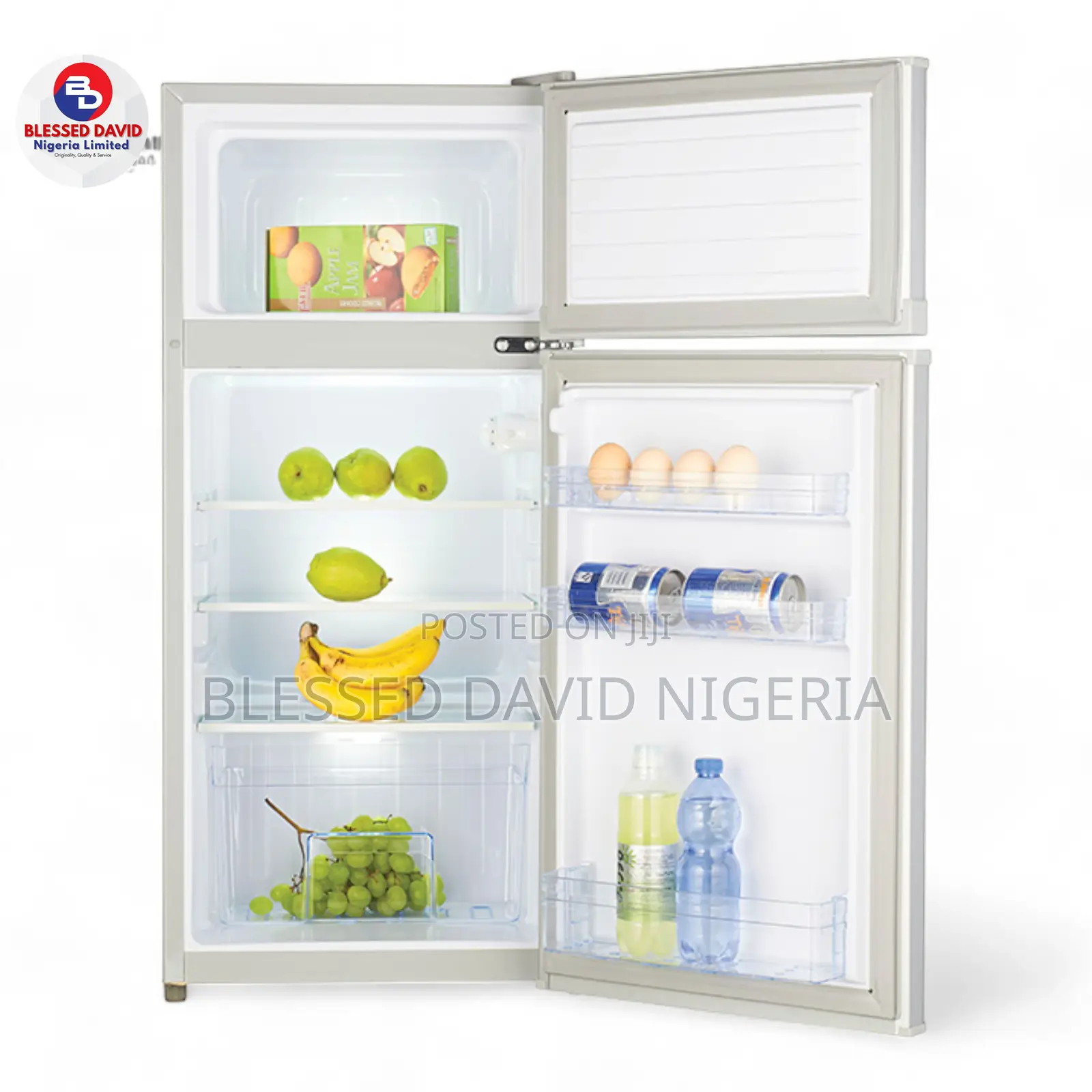 Haier Thermocool 95L Double Door Refrigerator - HRF-95BEX