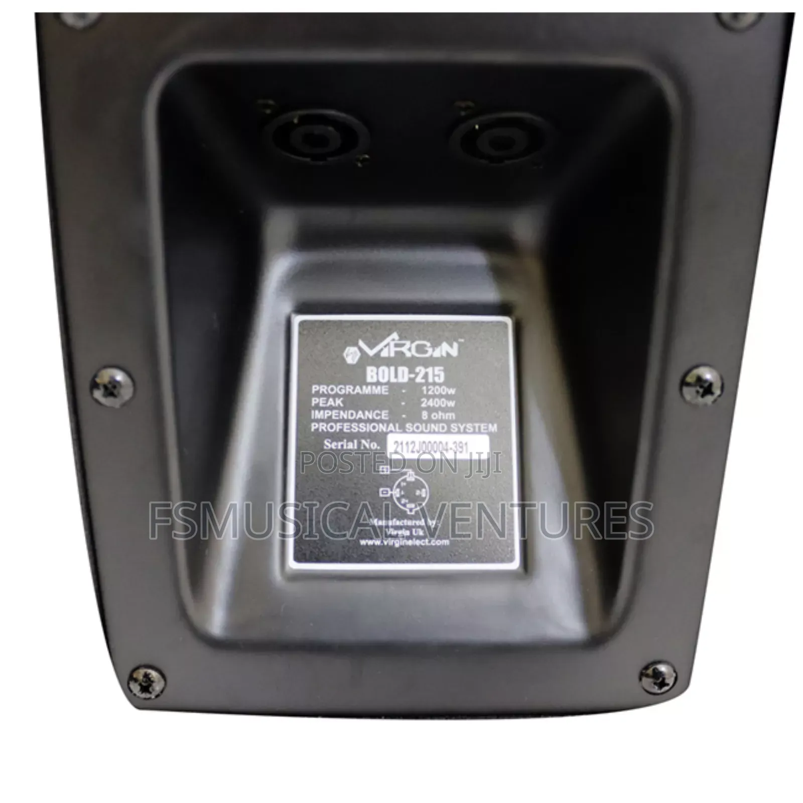 Virgin Sound Bold-215 2 Way Passive Full Range Loudspeakers