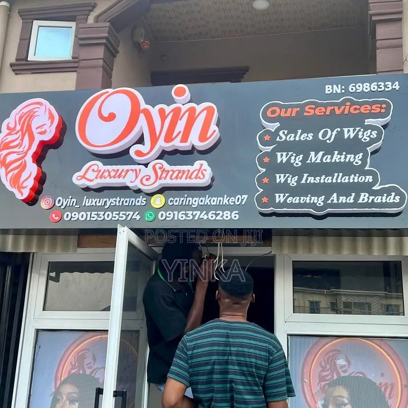 3d Illuminated Signage