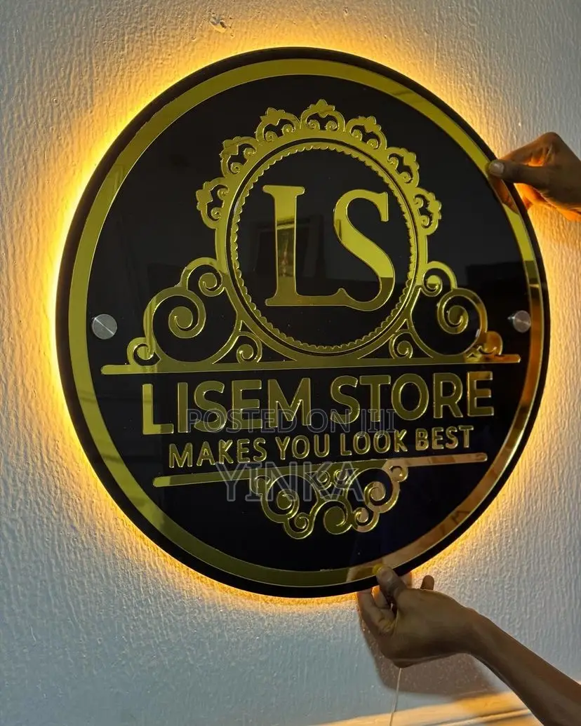 3d Illuminated Signage