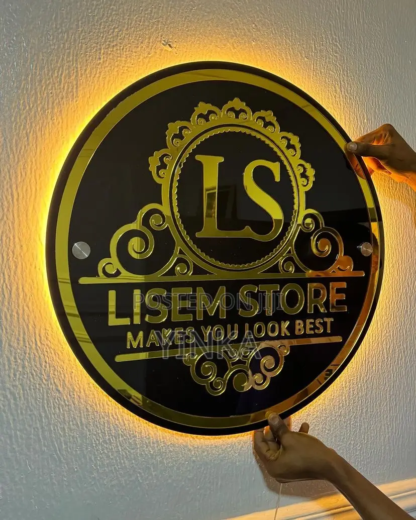 3d Illuminated Signage