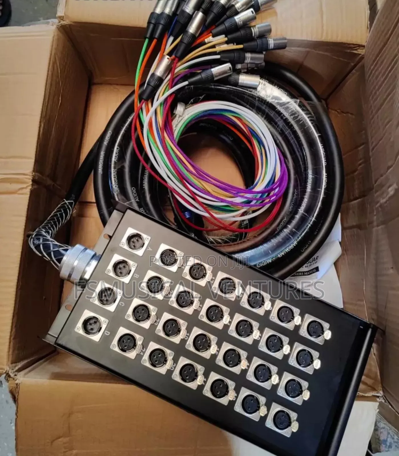 Summer Audio 24 Channels 50 Meter Audio Link Snake Cable