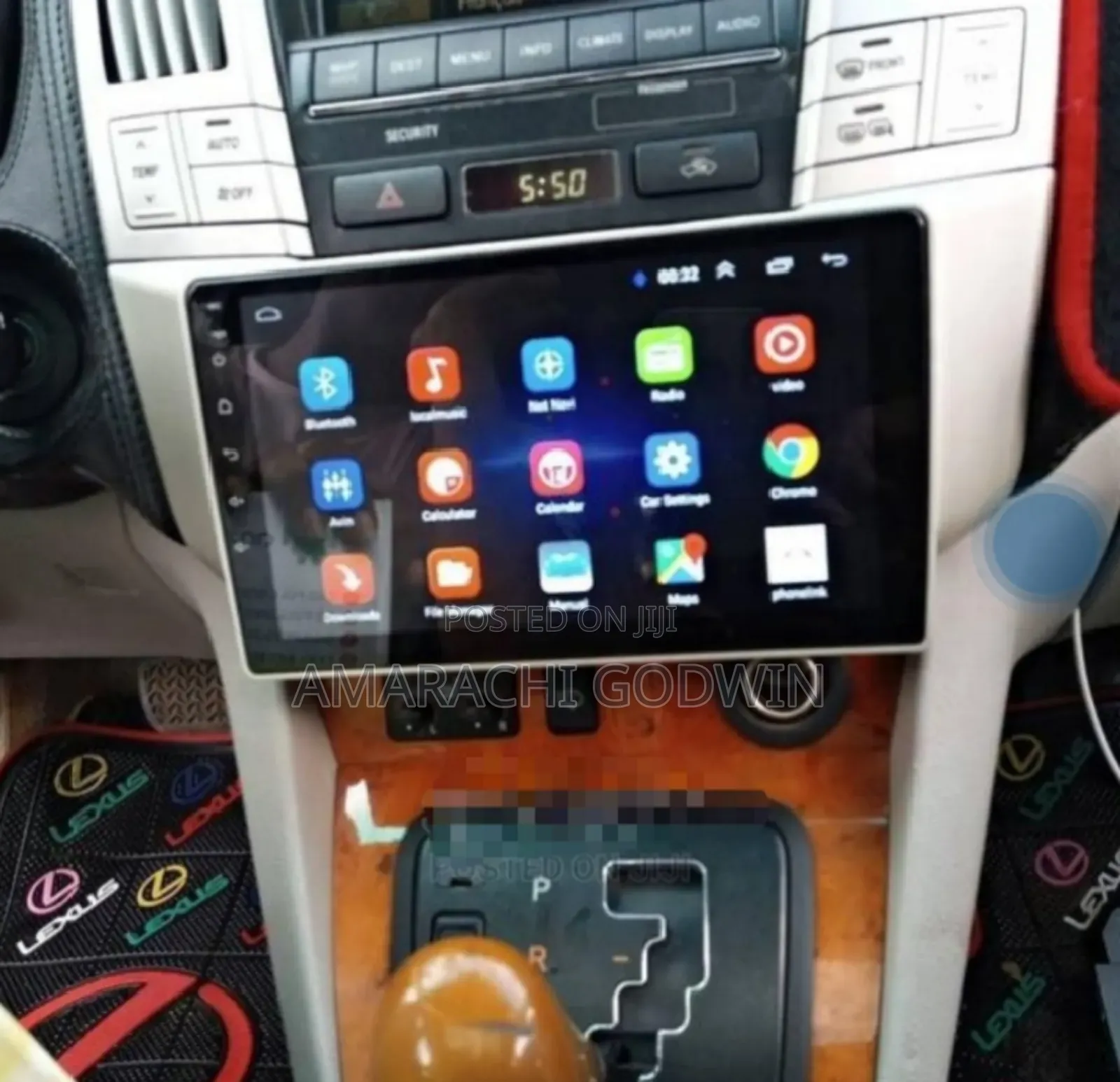 Rx330 Android Navigation Screen