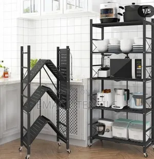 Foldable 
Kitchen Aid 5 LAYERS KITCHEN SHELVES