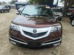 Acura MDX Advance Package SUV AWD (3.7L 6cyl 6A) 2010 Red