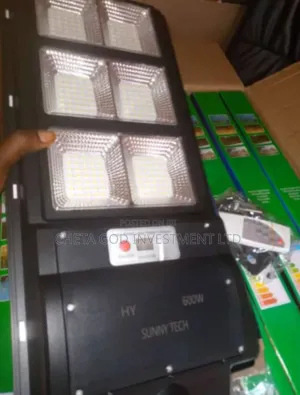 12v 600watts Sunny Tech Solar Street Lights