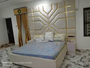 8ft Height 6 by 6 Panel Bedframe