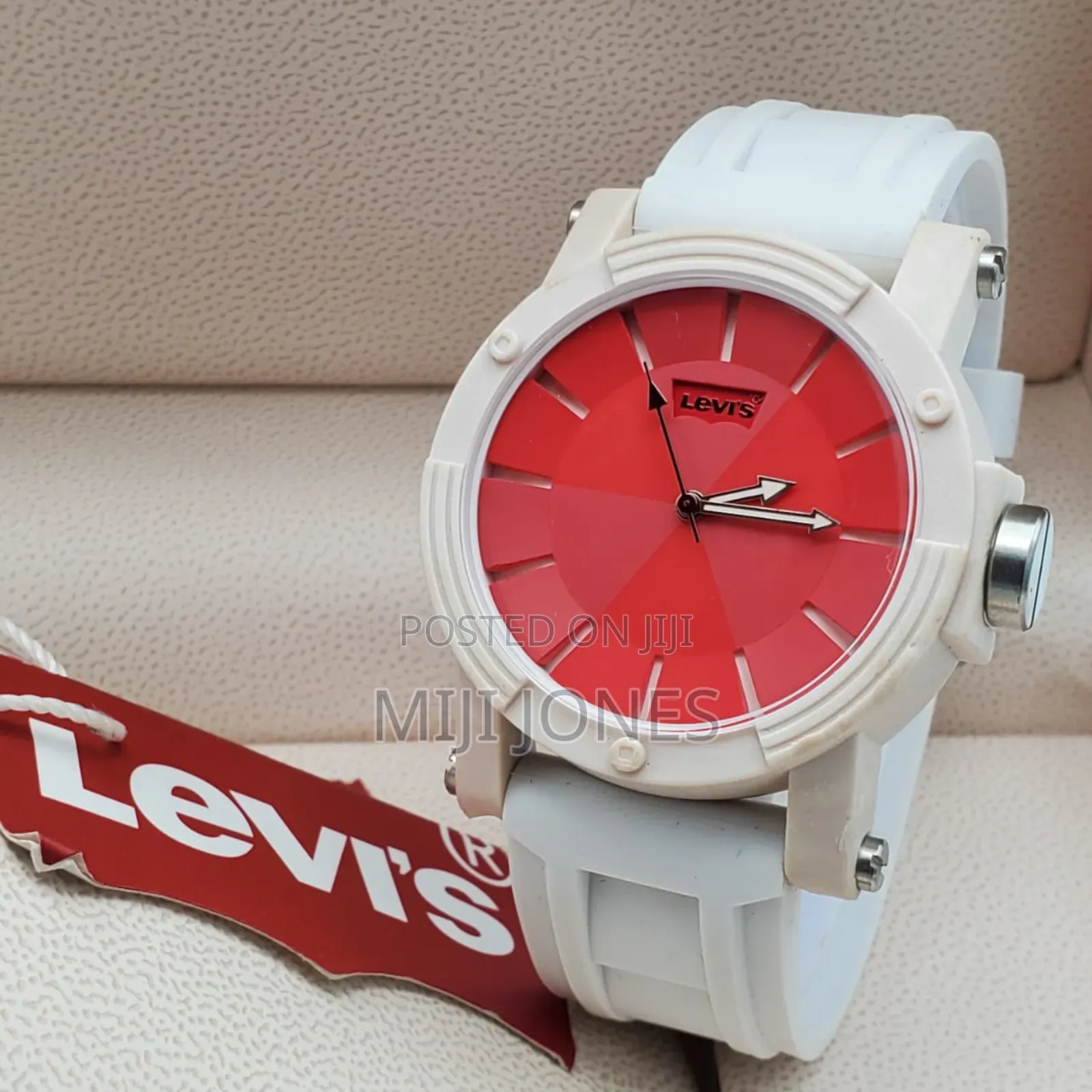 Levis Unisex Silicone Strap Watch