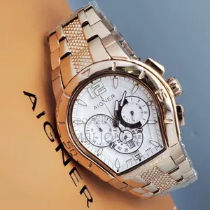 Aigner Rose Gold Chronograph Watch
