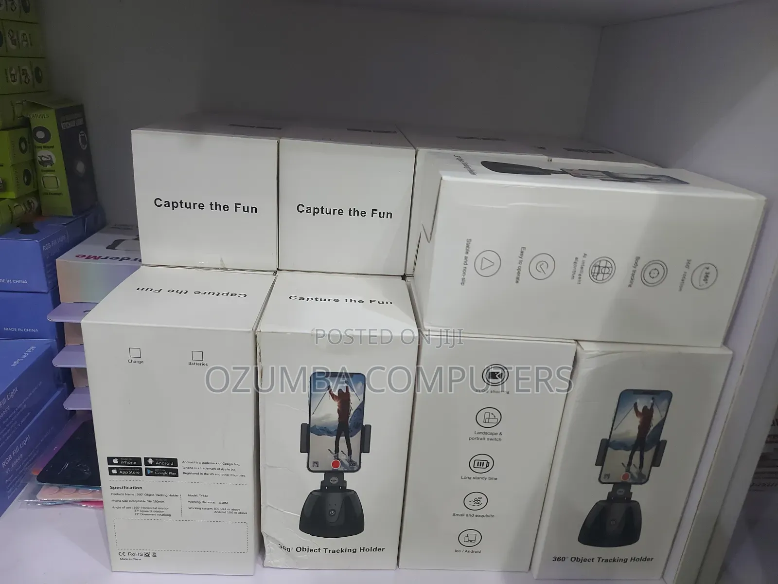 360° Object Tracking Holder
