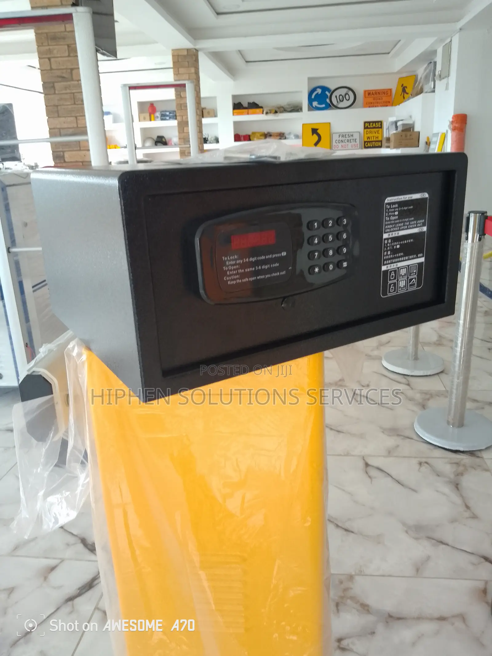 Medium Steel Safe Box