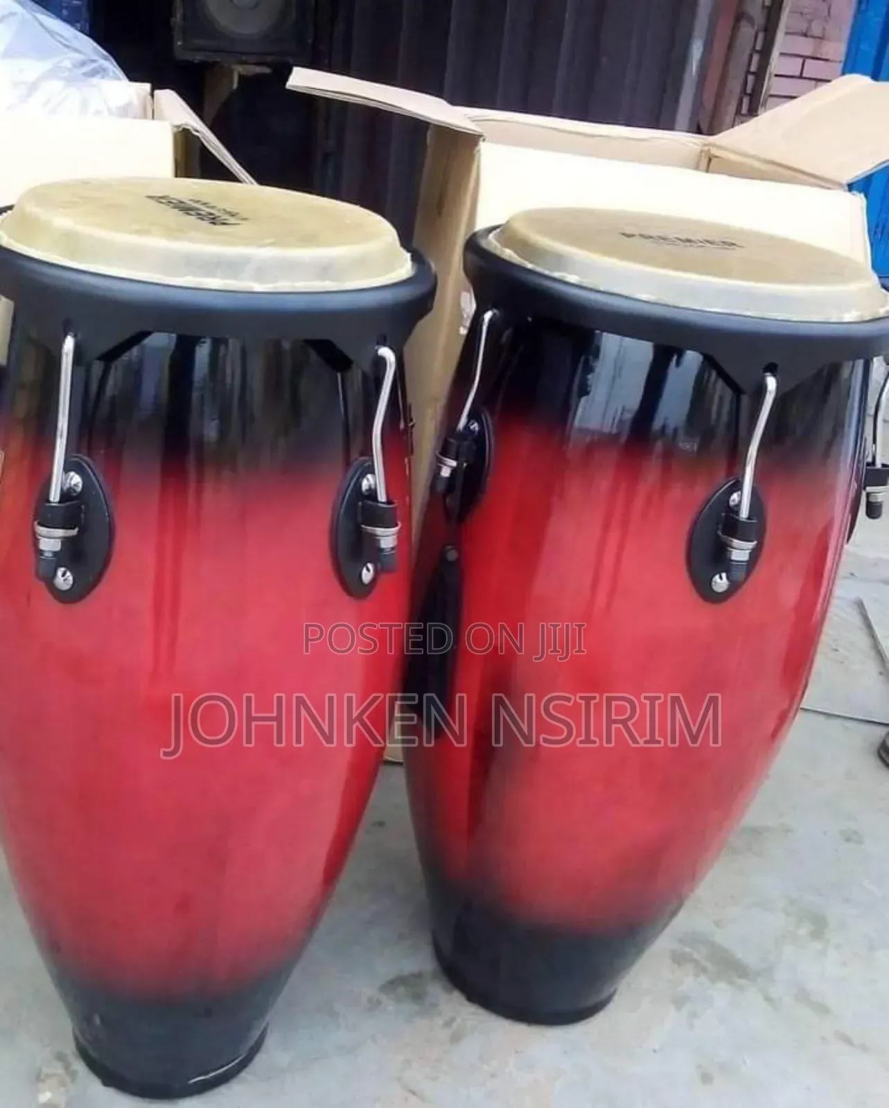 Original Premier Conga Drum Set