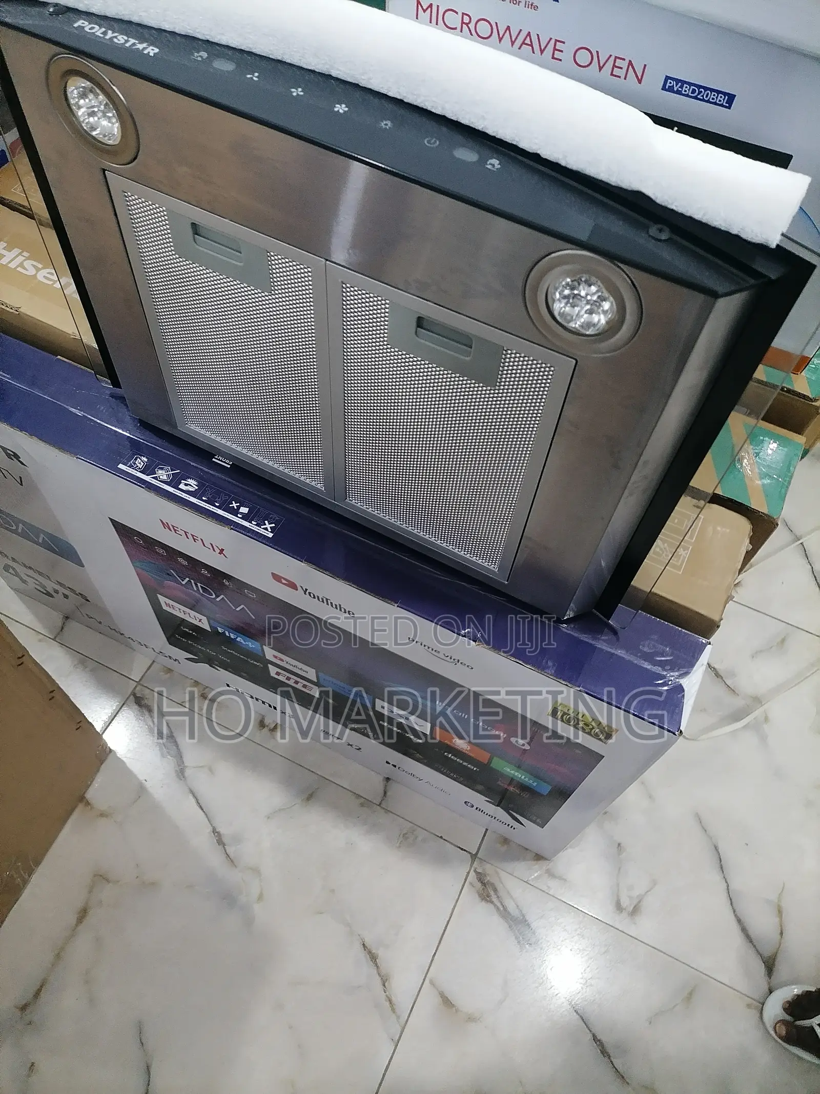 2 in 1 System Polystar 60cm Rangehood[Pv-6009bd]