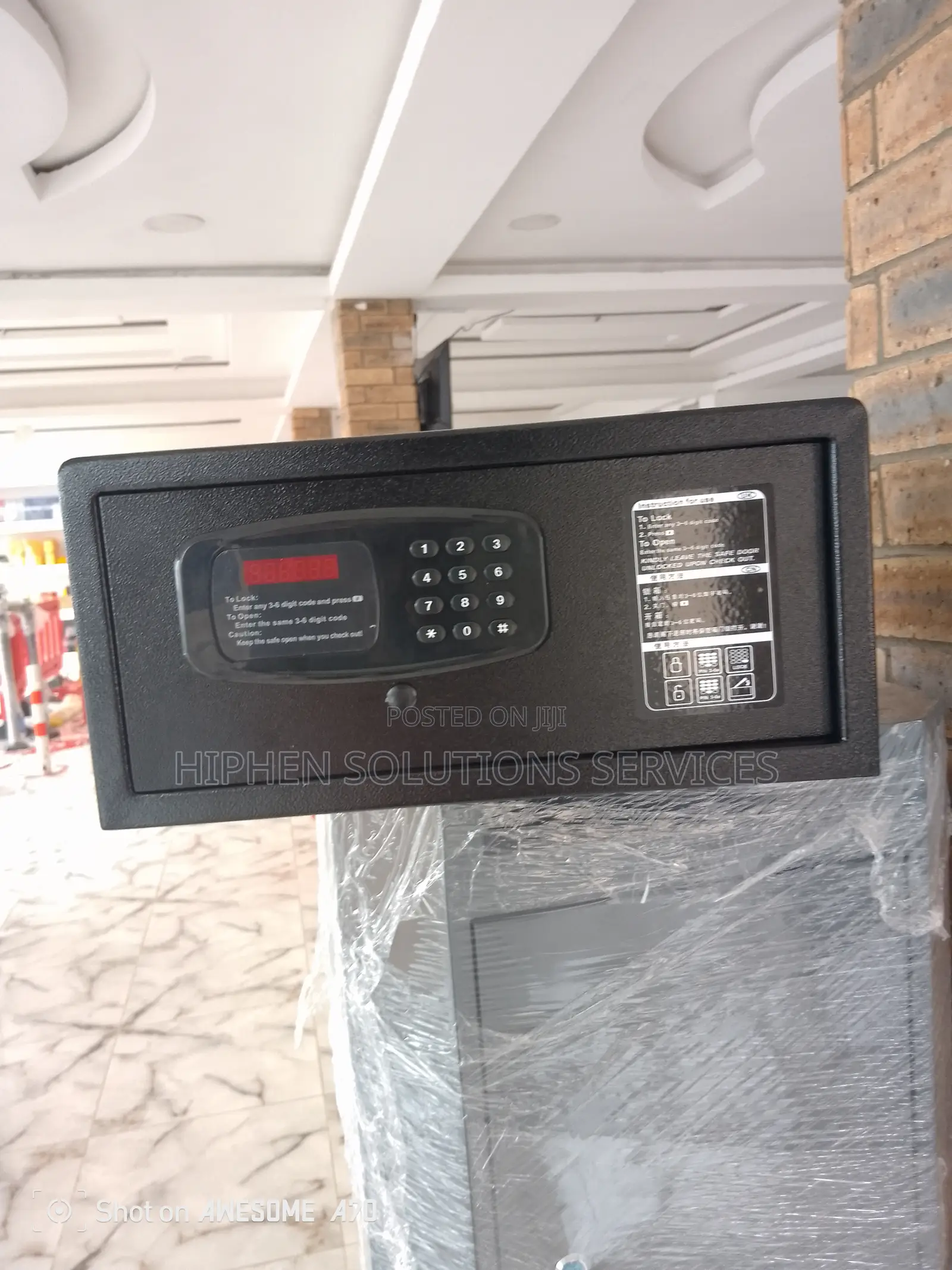 Security Steel Digital Office Safe
