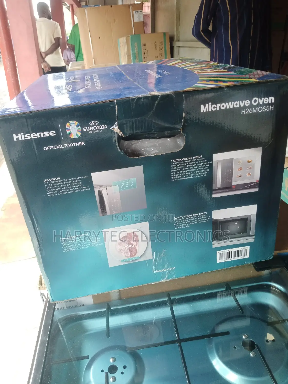 Hisense Microwave Oven 26 Litrs Silver Color