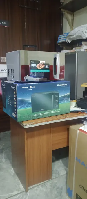 26 Litres Hisense Microwave, Mirror Face, Silver Color