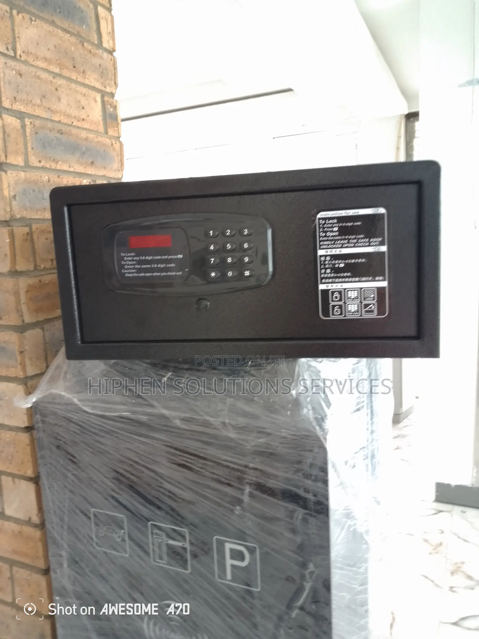 Medium Electronic Password Security Safe Money Cash Deposit
