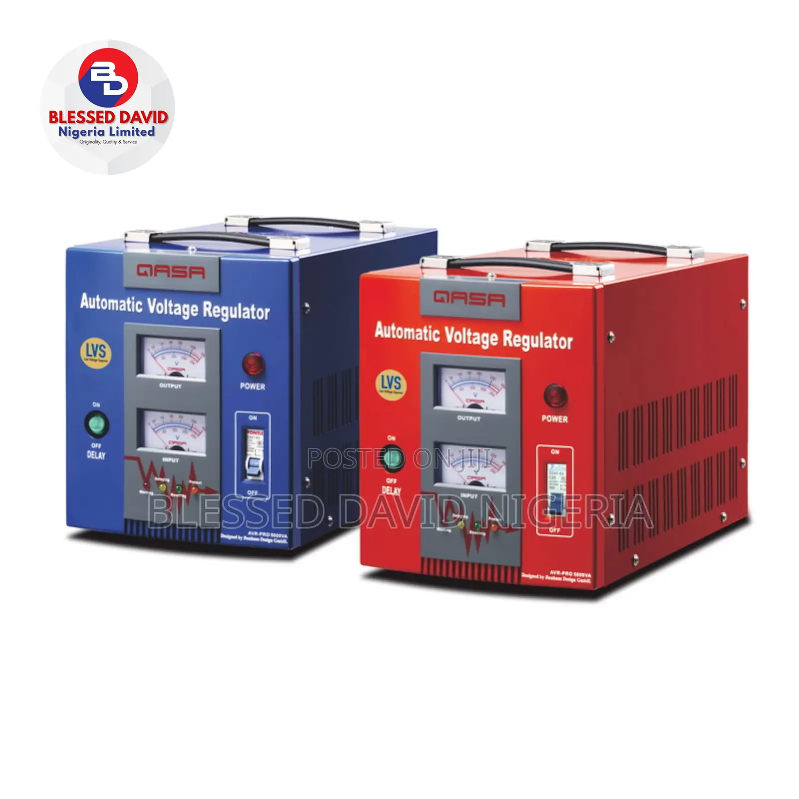 QASA 5000VA Automatic Voltage Regulator - Stabilizer