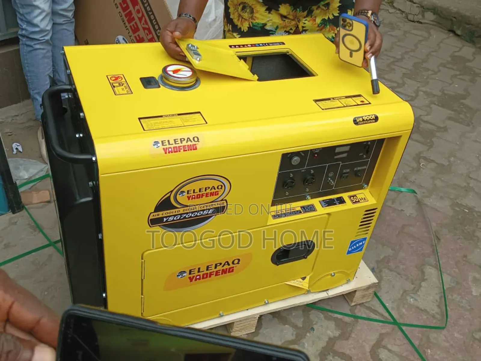 Complete Copper Coil Elepaq Yadfend Generator