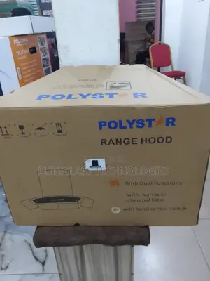 The Top Deal Polystar 600mm Range Hood ''Pv-6009bd''