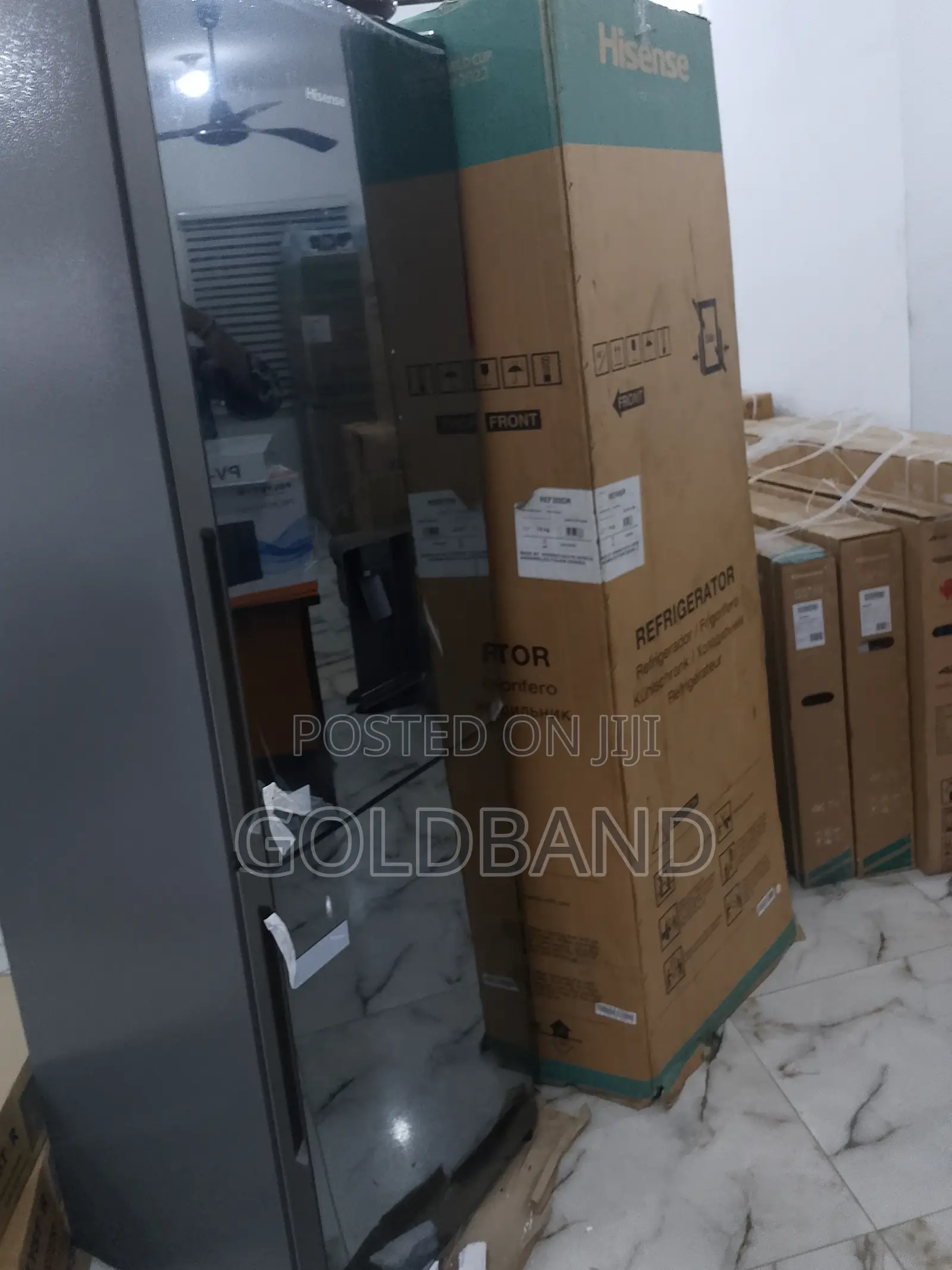 Original Hisense Double Door Refrigerator "Ref308dr'