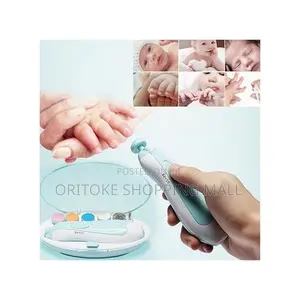 Photo - Safe Electric Baby Nail Cutter/Trimmer-Blue