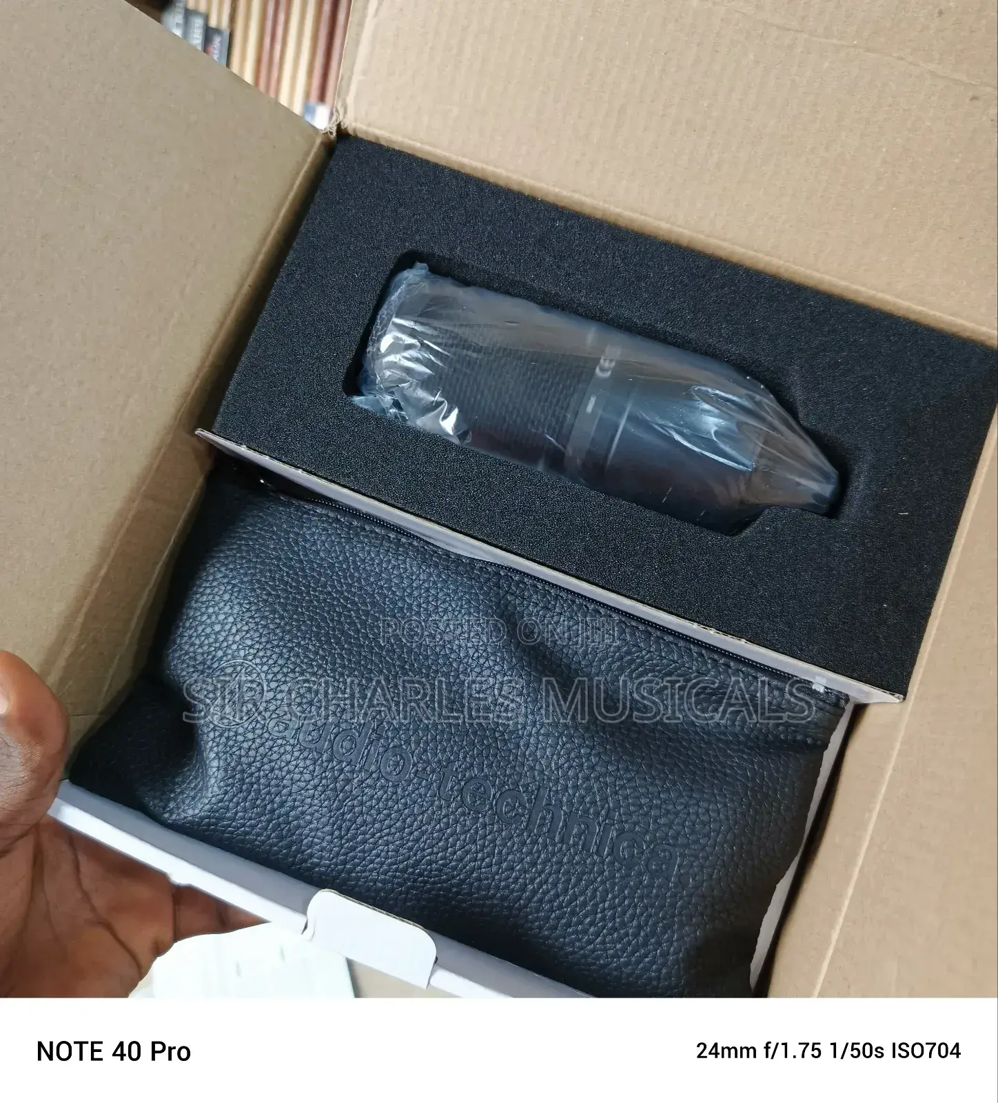 Audio Technica at-2020 Condenser Studio Microphone