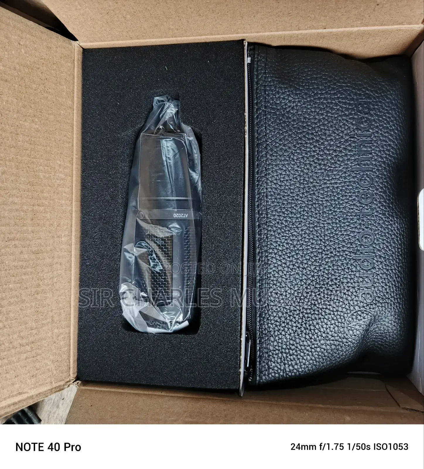Audio Technica at-2020 Condenser Studio Microphone