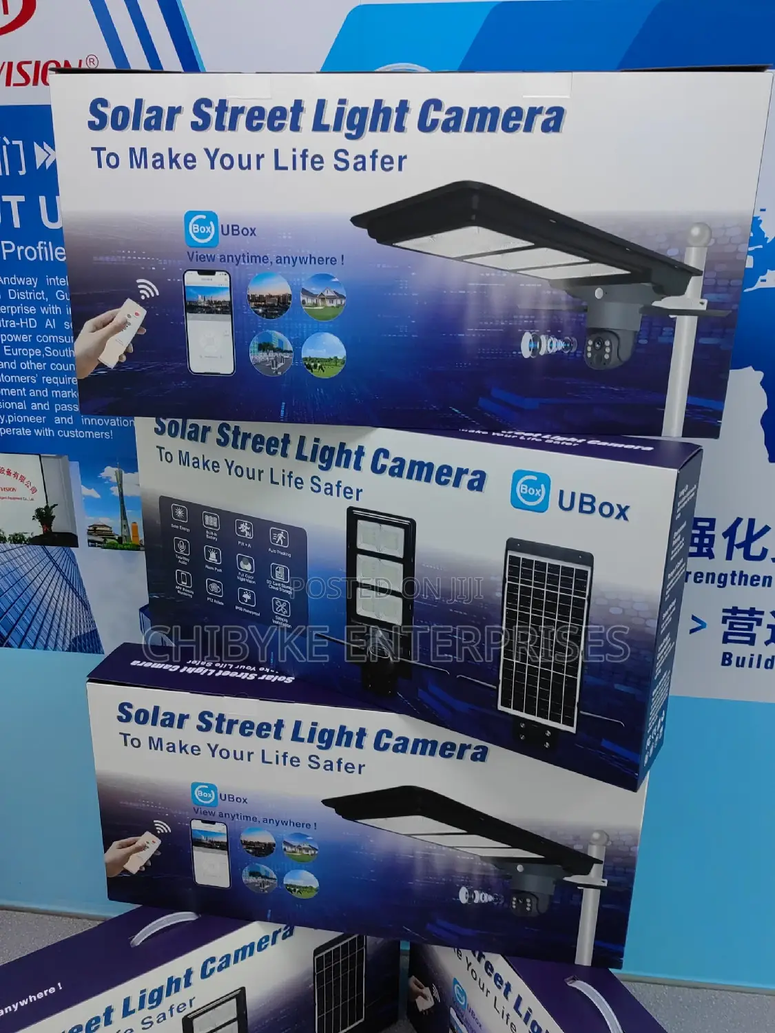 4g Solar Street Light Camera With Auto Tracking