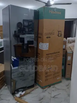 New Double Door Hisense Refrigerator "Ref308dr"