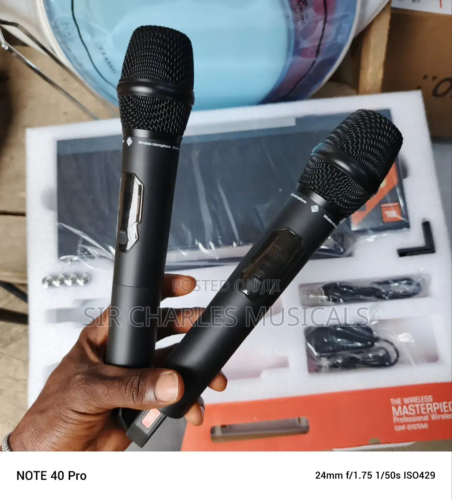 Original JBL KMC-8 Professional Wireless Microphone