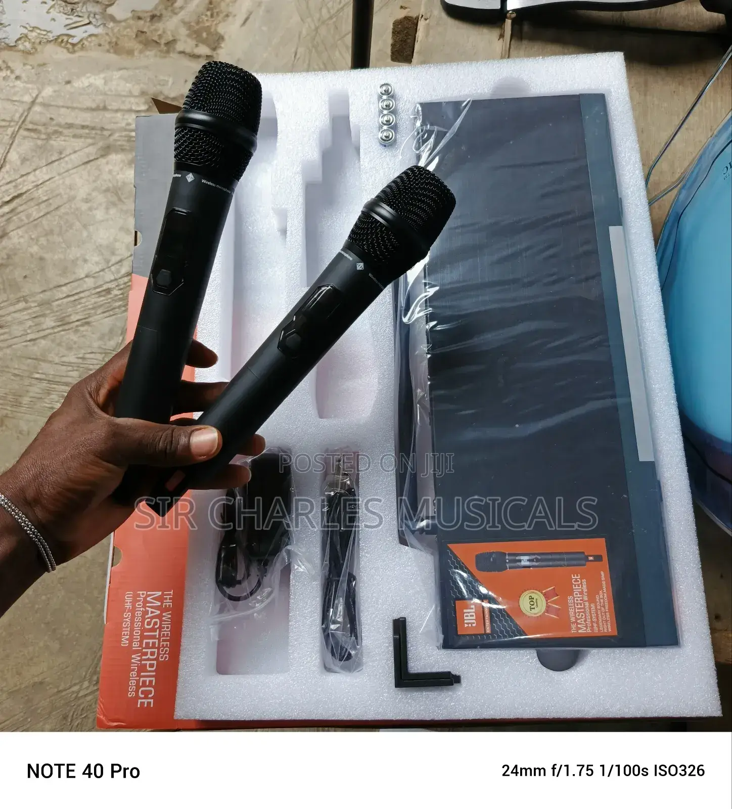 Original JBL KMC-8 Professional Wireless Microphone