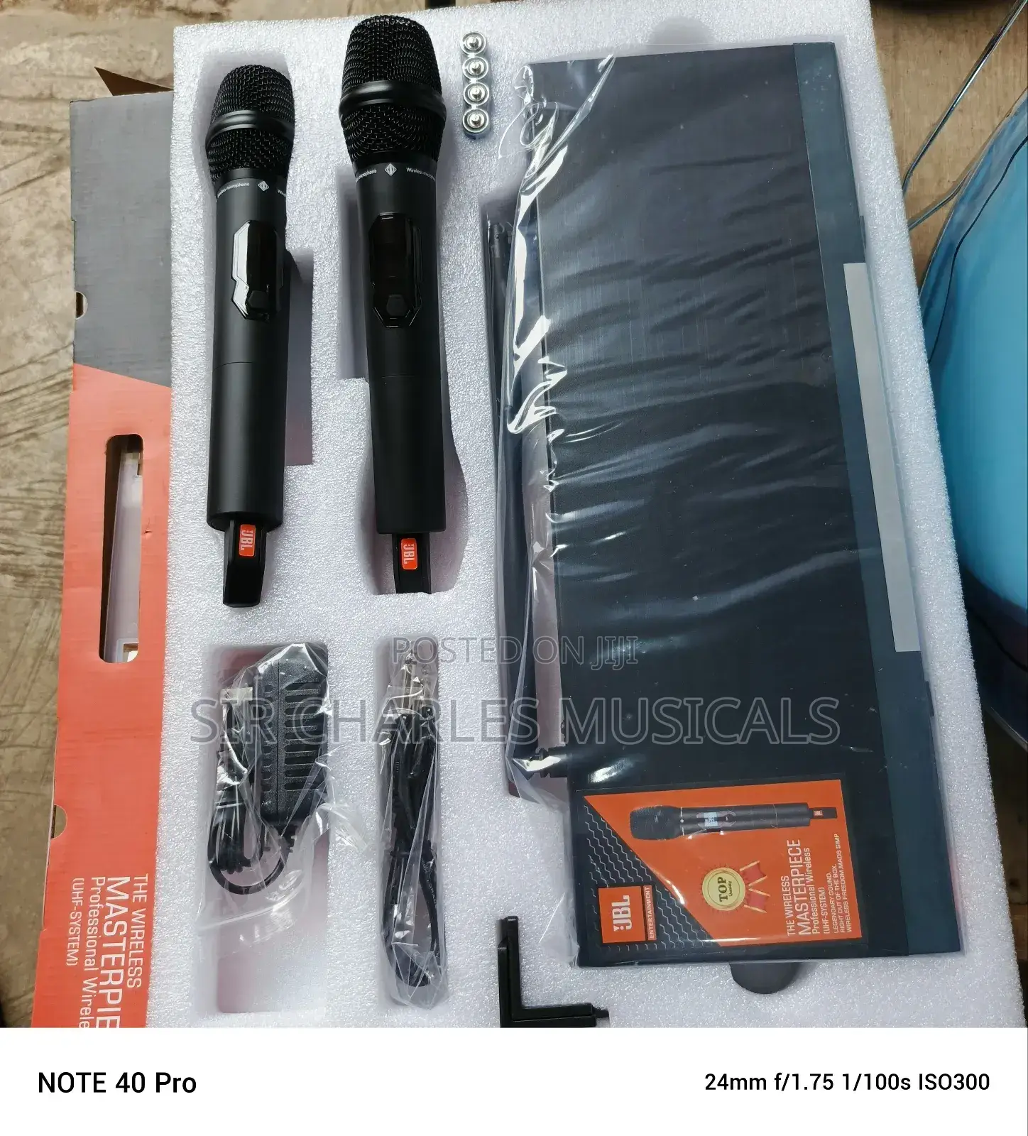 Original JBL KMC-8 Professional Wireless Microphone