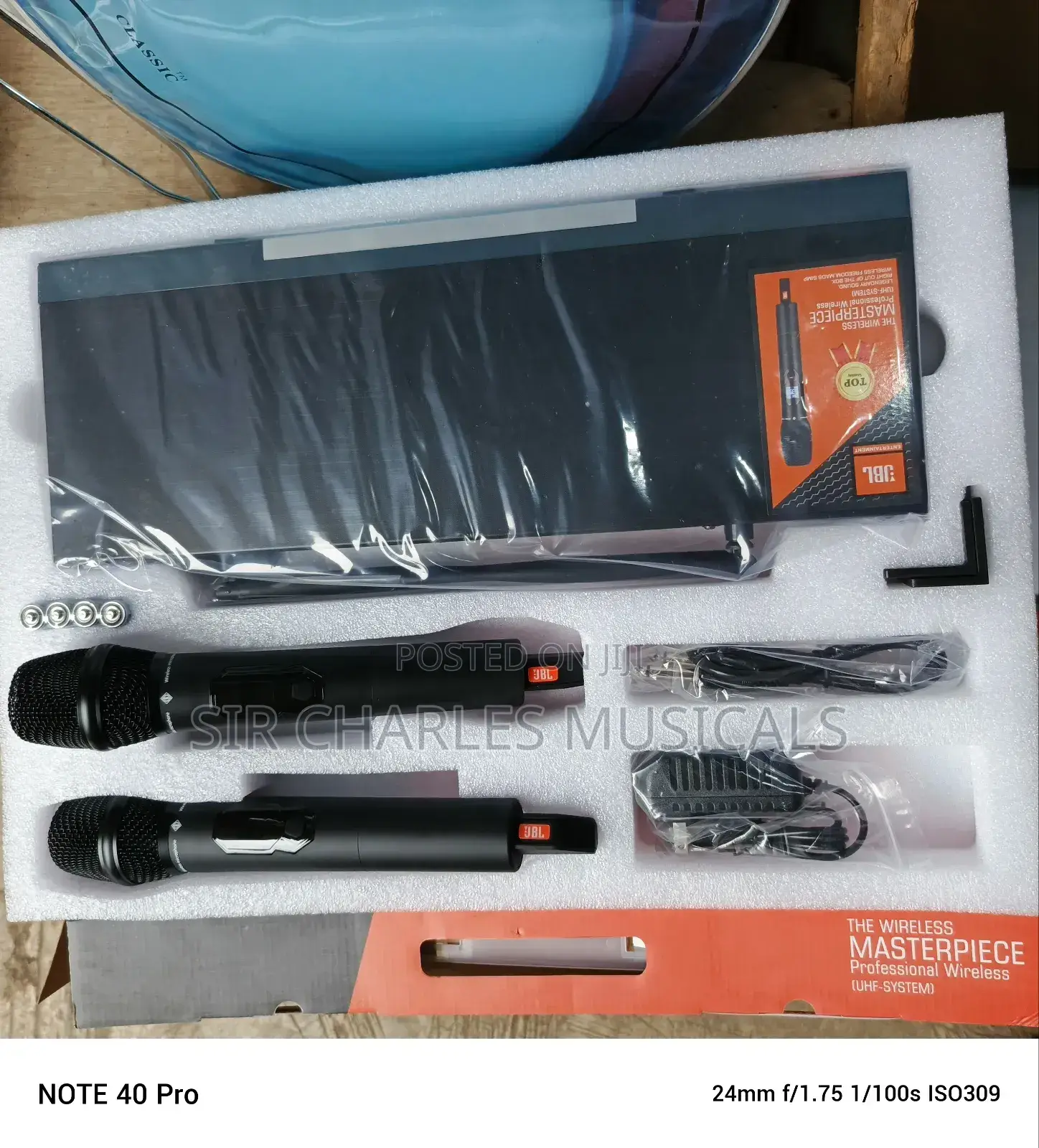 Original JBL KMC-8 Professional Wireless Microphone