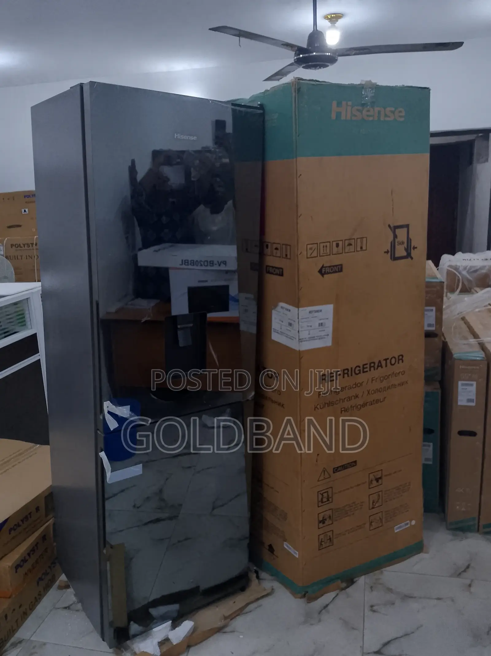 Standard Hisense Double Door Refrigerator 'Ref308dr"