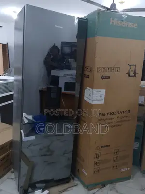 Neatly Produced Hisense Double Door Refrigerator "Ref308dr"