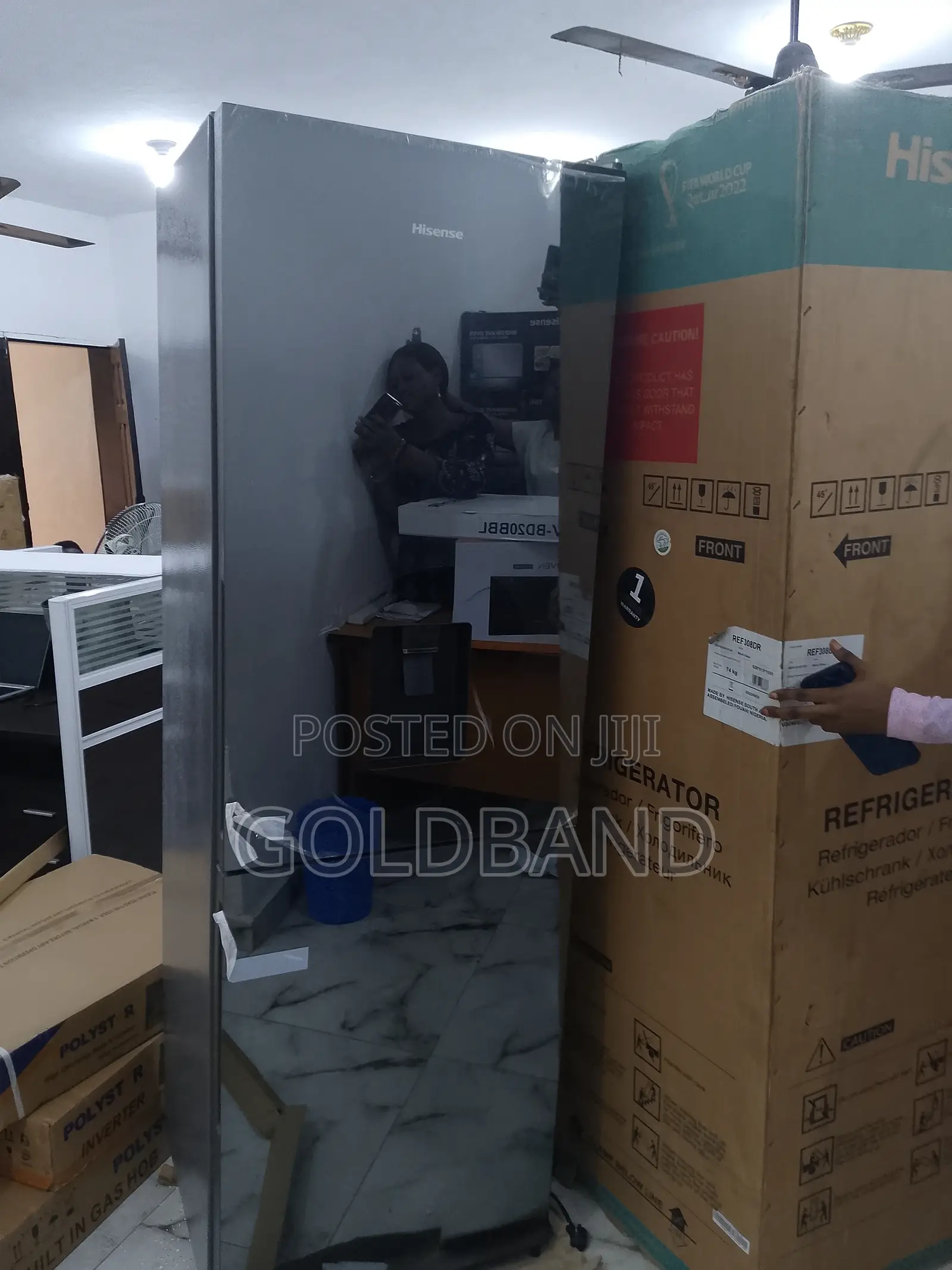 Trending Hisense Refrigerator "Double Door Ref308dr"