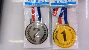 Medals (Numbered Type, Gold, Silver, Bronze)