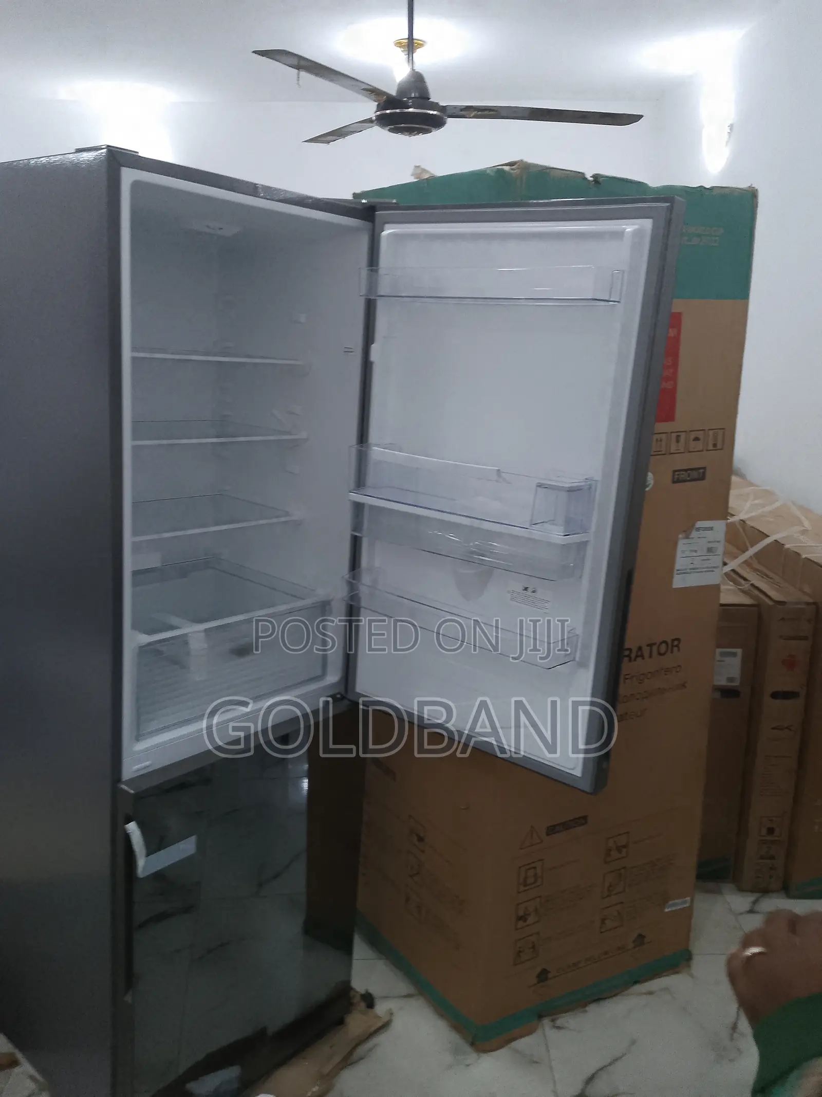Energy-Efficient Hisense Double Door Refrigerator Ref308dr
